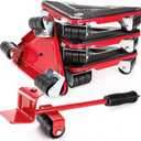 Yopay 5 Pack Furniture Mover Steel Tri-Dolly, 360 Rotation Wheels Furniture Dolly for Sofa Cabinet Refrigerator