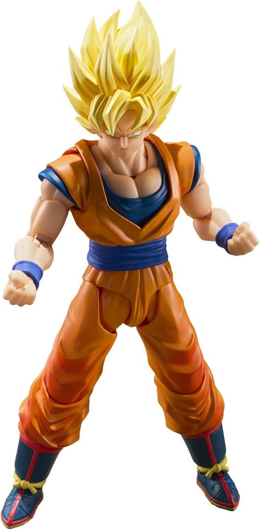 TAMASHII NATIONS - Dragon Ball Z - Super Saiyan Son Goku (The Games Begin) S.H.Figuarts Action Figure