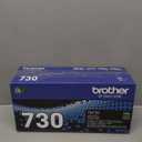 Brother Genuine Standard Yield Toner Cartridge, TN730, Replacement Black Toner, Page Yield Up To 1,200 Pages, Amazon Dash Replenishment Cartridge,1 Pack