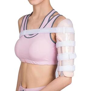 GHORTHOUD Humeral Shaft Fracture Splint Lightweight and Breathable Humeral Fracture Brace for Upper Arm, Shoulder, Left/Right Arm, Long-Bone Humerus Fracture for Men and Women（Medium）