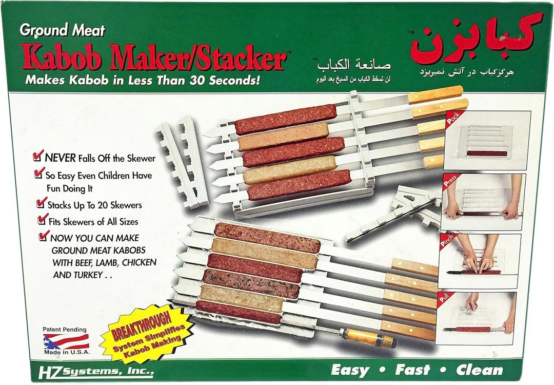 Kabob Maker and Stacker