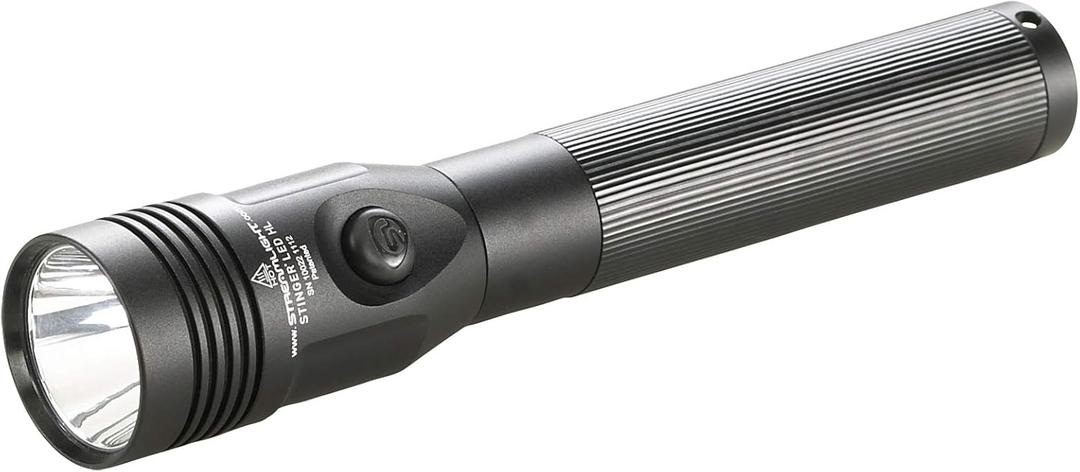 Streamlight 75429 Stinger 800-Lumen LED High Lumen Rechargeable Flashlight Without Charger, Black