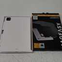 MAGEASY CoverBuddy for M3/M2 iPad Air 11 (2024-2025) - iPad Air Case Compatible with Magic Keyboard, Enhanced Thickness & Heat Dissipation, with Pencil Holder - White (5.0 Leather)