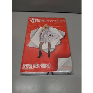 Morph Spider Costume For Women Poncho, Halloween Poncho For Womens, Halloween Costumes For Women Adult Spiders