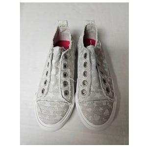 Blowfish Malibu Girl's Sadie-K (Little Kid/Big Kid) Lunar Rock Smoked Canvas 2 Little Kid M