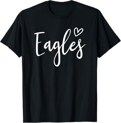 Eagles High School Eagles Sports Team Women's Eagles T-Shirt XL