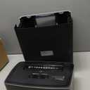 BONSEN 12-Sheet Micro Cut Paper Shredder for Home Office Use, High Security Level P-4/55 dB Ultra-Quiet / 40-Minutes Shredding Shreds Credit Card/Staples, 5.3 Gallons Pullout Bin (S3106)