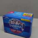 Tampax Pearl Tampons for Women, with LeakGuard Braid, Ultra Absorbency, Unscented, 60 Count