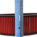 A-Team Performance 14x4 Air Filter Element - - 14" x 4", Round High Flow Performance High Flow Filter - Washable & Reusable Media