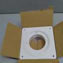 Dryer Vent Wall Plate with Quick Connect & Disconnect, Twist Lock Dryer Vent Connector Kit, 4 Inch Dryer Duct Connector Flange, for Wall Exhaust Vent, Ceiling or Warmhouse Air Circulation