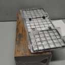 QEEIG Bathroom Shelves Over Toilet - Wall Mounted Floating Shelves Toilet Paper Storage Small Farmhouse Decor Shelf 16 inch Set of 3, Rustic Brown (019-BN3)