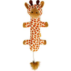 TTcat Catnip Silvervine Matatabi Pillow for Cats & Kittens,Cat Kicker Toy,Crinkle Sound Toy,Large Size Cat Pillow Soothing Plush(Giraffe).