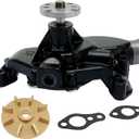 Sea Water Pump (Original Bronze Impeller,C&U Bearing) Compatible With 4.3L/5.0L/5.7L Mercruiser, OMC, Stern Drive, Penta, Chrysler & Indmar- Inboard V6/V8 Engines, Replaces# 8M0113734, 8503991 With Bronze Impeller