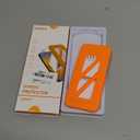 QHOHQ [1-Second Auto-Install] 3 Pack Screen Protector for iPhone 17 Pro [6.3 Inch] + 1 Set Camera Lens Protector, Shatterproof Tempered Glass, [Military Grade Protection], Anti-Finger, Case Friendly (Transparent)