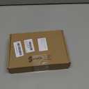 Sasylvia 60 Pcs Beadable Keychain Bars Bulk Making Kit 20 Beaded Keychain 20 Bag 20 Thank You Cards for DIY Keyrings Charms(Black)