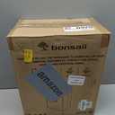 Bonsaii 12-Sheet Cross Cut Paper Shredder, 5.5 Gal Home Office Heavy Duty Shredder for Paper, Credit Card, Mail, Staples, with Transparent Window, High Security Level P-4 (C275-A)