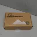 KeaBabies Baby Wrap Carrier - All in 1 Original Baby Carrier Newborn to Toddler Sling, Easy to Wear, Hands Free Bonding, Lightweight, Breathable Infant Wraps (Stone Gray)