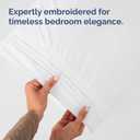 Body Pillowcases Set of 2-20x54 Long Body Pillow Case - Soft Body Pillow Cover for Sleeping & Side Sleepers - Comfy, Breathable, Wrinkle & Fade Free - Machine Washable w/Envelope Enclosure (White)
