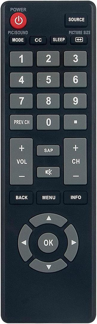 NH317UP NH313UP NH300UD Replace Remote fit for Magnavox TV 32ME306V 32ME306V/F7 40ME338V/F7 40ME338V 32ME306V/F7B 40ME325V/F7A 40ME325V/F7B 40ME338V/F7B 40ME338VF7 55ME314V 9ME313V 50ME314V