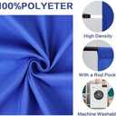 GFCC Royal Blue Backdrop Background - 10ftx10ft Blue Photo Backdrop for Photoshoot Photography Background Screen Video Recording Curtain