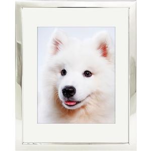 DECANIT 11x14 Picture Frames without Mat & 8x10 Picture Frames with Mat Silver Metal Photo Frames For Wall Decoration-Best Gifts For Family