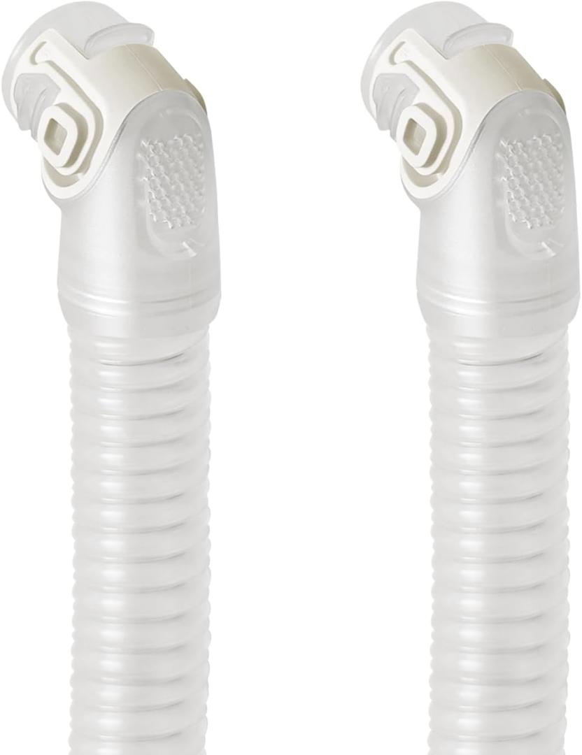 2 Packs Replacement Elbow and Short Tube for resmed AirFit N20 and Airtouch N20 - Reduce Noise - No Leakage