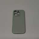 FireNova Designed for iPhone 15 Pro Case, Silicone Upgraded [Camera Protection] Phone Case with [2 Screen Protectors], Soft Anti-Scratch Microfiber Lining Inside, 6.1 inch, Calke Green