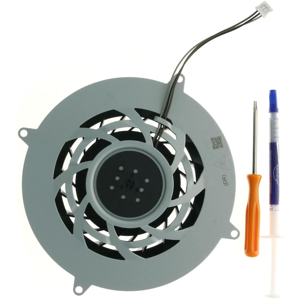 PS5 Slim Cooling Fan Replacement  19-Blade Internal Quiet Cooler for PlayStation 5 Slim Console CFI-2000 CFI-2015 Cooling Fan G12E12MS1AH-56J14, 11541GS-12M-WB-01