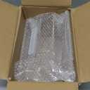 Boloyo Acrylic File Holder,1PC 3 Sections Clear File Organizer Mail Letter Sorter Desktop Folder Holder for Home Office School Envelope Bill Filling Paper Document