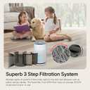 LG PuriCare 360 Air Purifiers for Home, Large and Small Room, Bedroom, Up to 2,059 ft in 1 Hr with NanoFiber True HEPA Filter, 360 Degrees of Filtration, WiFi, Air Quality Monitor, Low Noise