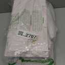 HAYOFAMY Bathroom Storage Cabinet, 4-Tier White Floor Cabinet Freestanding Organizer with Door for Living Room Kitchen Small Space (8.7" D x 14.2" W x 29.5" H)