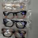 CCVOO 2.5 Oprah Style Reading Glasses for Women, Stylish Eyeglasses, Blue Light Readers for Women, Cheaters