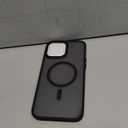 ESR Hybrid Magnetic Case with HaloLock Compatible with MagSafe, Compatible with iPhone 13 Pro Max Case, Military-Grade Protection, Scratch-Resistant Back, Classic Series, Frosted Black