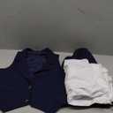 Kimocat Baby Boys Gentleman Bowtie Formal Outfit Suits Tuxedo Vest Wedding Party Suit size 110