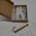 Asidrama 10 Pack 5 Inch(128mm) Brushed Brass Kitchen Cabinet Handles, Gold Cabinet Cup Pulls Kitchen Cabinet Hardware for Cupboard Drawer Pulls (5" Hole Center)