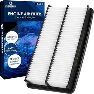 KURIMUP CA10013 Replacement Engine Air Filter, Efficient Filtration Offers 99% Air Purification, Fit for Honda Odyssey (2005-2010), Pilot (2009-2015), Acura MDX (2007-2009).