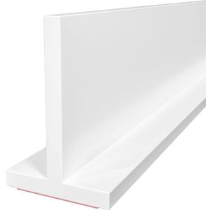 Duzzy 39 Inch Shower Threshold Water Dam, Shower Door Bottom Seal Strip, Shower Water Guard for Frameless Glass Shower Door