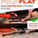 JACKAL Door Pullup Bar and Dip Bar Station - Multi Grip, Removable Dip Bars, Rigid NO WOBBLE, Easy Folding Storage, No Screws, Dip Station and Pull-up Bar for Doorway, Collapsible Dip Station, No Door Damage, High Weight Capacity, Foldable Bodyweight Workout Station