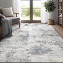 5x7 Area Rug for Living Room Washable Abstract Indoor Carpet