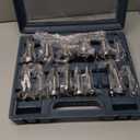 INTOO Hex Shank Forstner Bit Set 16 pcs Multi Sided Shank Wood Drill bit Set