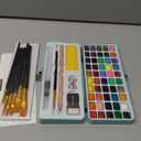 ARTISTRO 50 Watercolor Paint Set - Portable Paint Kit - Perfect for Gifting to Adults, Teens, Tweens, & Kids - Art and Craft Supplies Kit