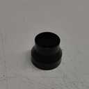 4 to 3 Inch Duct Reducer, Hon&Guan Galvanized Steel Duct Increaser 4 to 3 Duct Reducer for 3/4 Inch Duct, Inline Duct Fan, Grow Tent Ventilation System-Black.