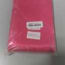 1 Pack Hot Pink Satin Tablecloth, 58 x 102 Inches Rectangle Hot Pink Table Cover, Smooth Fabric Satin Table Cloths,Luxury Silk Tablecloth for Party Wedding Dinner Restaurant