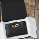 5 Pack Black Hard Gift Box with Magnetic Closure Lid 7" x 5" x 1.6" Rectangle Boxes For Gifts With Black Glossy Finish (Black, 5 Boxes)