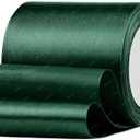 Dark Green Satin Ribbon, 4 Inches x 25 Yards Fabric Ribbons for Gift Wrapping, Flower Bouquet, Crafts and Wedding Party Decoration