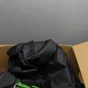 POPBULL 1050W Electric Drywall Sander with Vacuum, 7 Speeds (800–2100RPM), Foldable & Extendable Handle, 12 Sanding Discs, for Walls, Ceilings, Floors (Green)