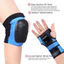 Adult Knee Pads Elbow Pads Wrist Guards for Adult Kids 6 in 1 Protective Gear Set for Skateboarding Biking Roller Skating Cycling Outdoor Sports Blue M