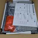 CD Storage Rack with Drawer, 5-Tier DVD Organizer Shelf w/Adjustable Book Stoppers, Media Storage Rack for CD/DVD, Books & Games, Ideal for Living Room & Home Office  15.7x11.8x56.5Inches (Black)