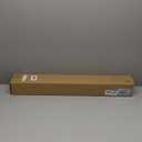 LazBlinds No Tools No Drill Cordless Bamboo Roman Shades, Light Filtering Window Treatment, Roll Up Bamboo Blinds for Windows 31'' W x 64'' H, Brown