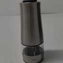 Trudeau 2 in 1 Stainless Steel Automatic Electric Salt and Pepper Grinder with 6 AAA Battery